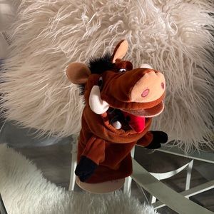 Disney The Lion King Pumbaa Hand Puppet
